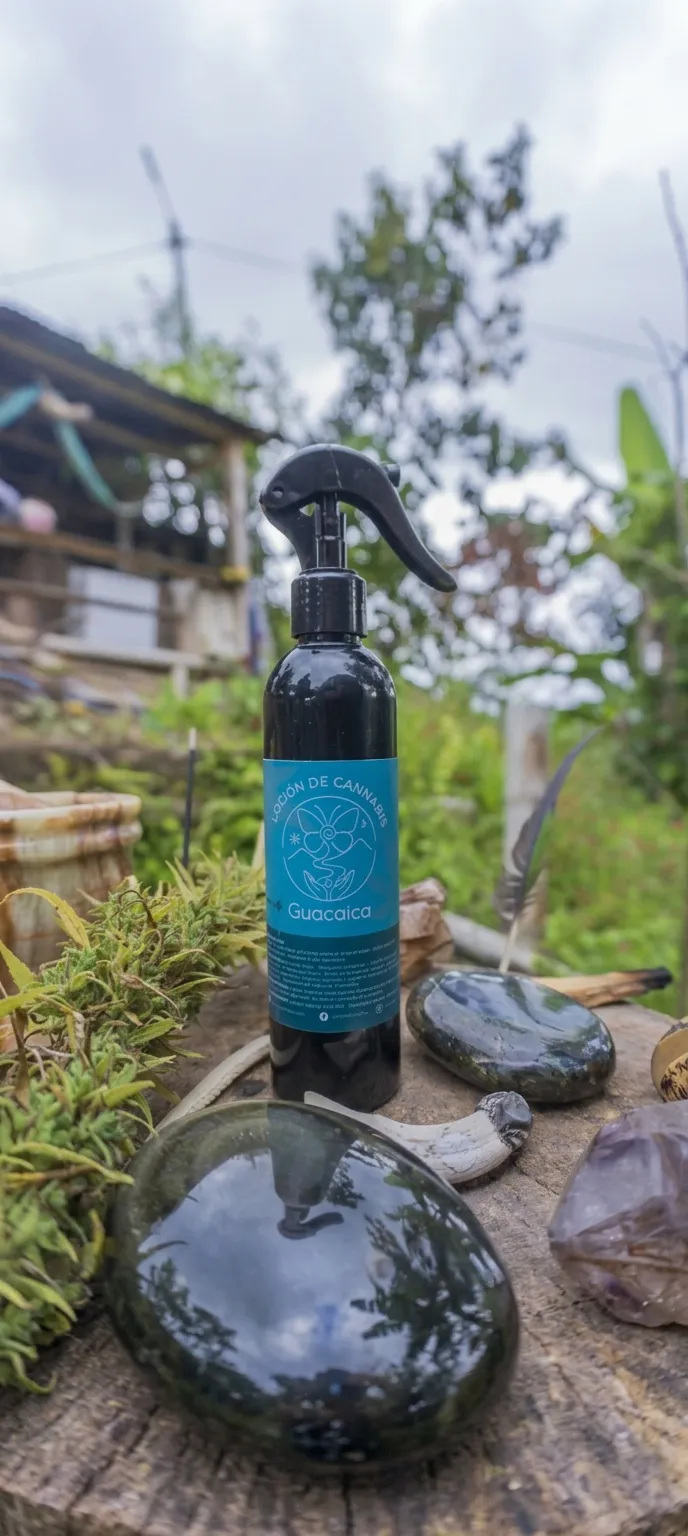Loción de cannabis